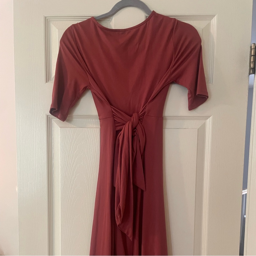 MotherBee Maternity Wrap Dress